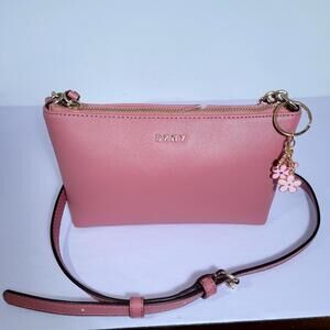 DKNY Dusty Dark Pink Crossbody Bag